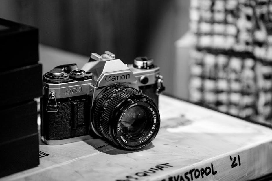 canon ae 1 camera manual